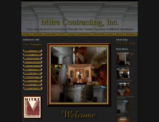 mitrecontracting.com screenshot
