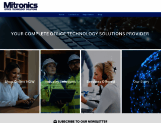 mitronicsofficetechnology.com.au screenshot