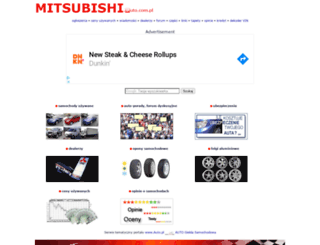 mitsubishi.auto.com.pl screenshot