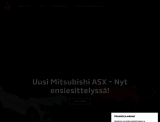 mitsubishi.fi screenshot