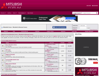 mitsubishiforum.com screenshot