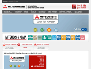 mitsubishiklimabayi.com screenshot