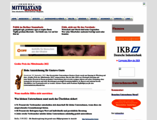 mittelstands-journal.de screenshot