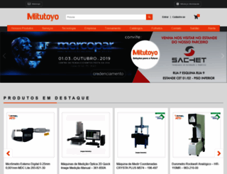 mitutoyo.com.br screenshot