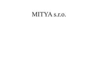 mitya.cz screenshot