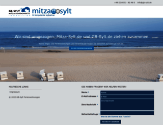 mitza-sylt.de screenshot