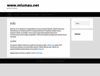 miumau.net screenshot
