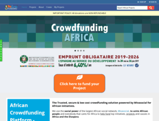 mivafunding.mivasocial.com screenshot
