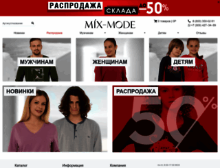 mix-mode.ru screenshot