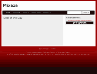 mixaza.com screenshot