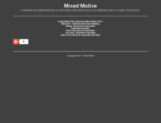 mixedmotive.com screenshot