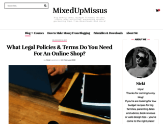 mixedupmissus.co.uk screenshot