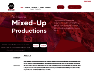 mixedupproductions.com screenshot