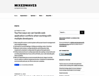 mixedwaves.com screenshot
