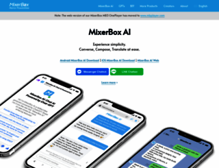 mixerbox.com screenshot