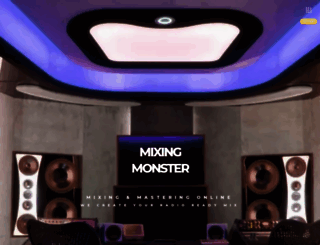 mixingmonster.com screenshot