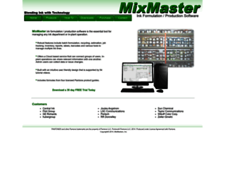 mixmasters.com screenshot