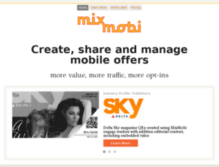 mixmobi.com screenshot
