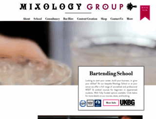 mixologygroup.co.uk screenshot