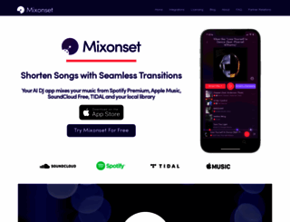 mixonset.com screenshot