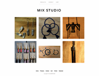 mixstudio.bigcartel.com screenshot