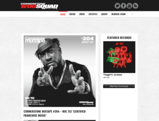 mixtape.1200squad.com screenshot