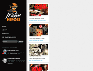 mixtapeheroes.com screenshot