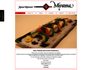 miyama-restaurant.co.uk screenshot