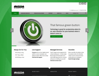 mizon.com screenshot