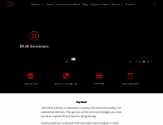 mjbseminars.com.au screenshot