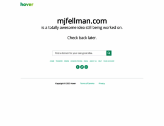 mjfellman.com screenshot