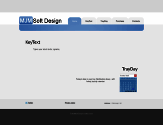 mjmsoft.com screenshot