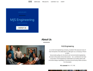 mjs-engineering.com screenshot