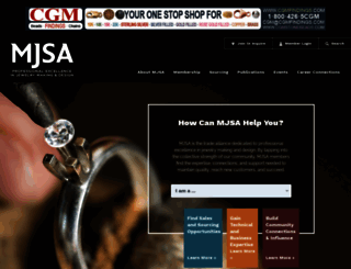 mjsa.org screenshot