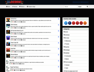mjuegos.net screenshot
