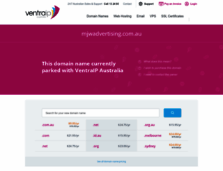 mjwadvertising.com.au screenshot