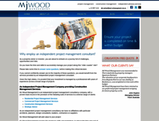 mjwoodmanagement.com.au screenshot