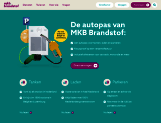 mkb-brandstof.nl screenshot