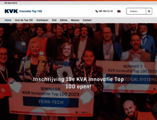 mkbinnovatietop100.nl screenshot