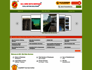 mkbirdnetservices.com screenshot