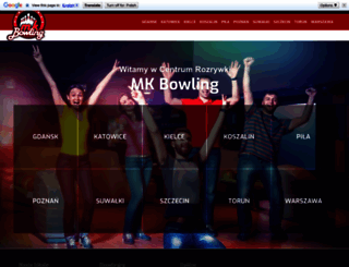 mkbowling.pl screenshot