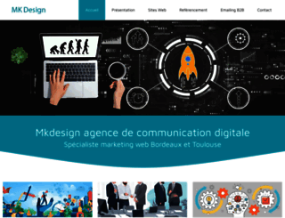 mkdesign.fr screenshot