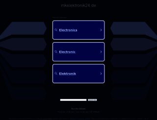 mkelektronik24.de screenshot
