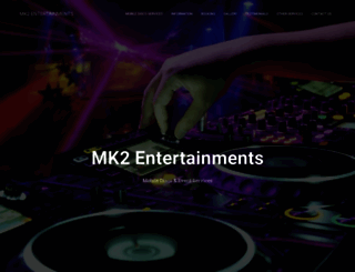 mkentertainments.co.uk screenshot