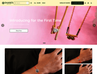 mkgharejewellers.com screenshot