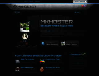 mkhoster.com screenshot