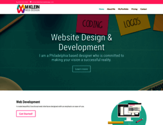 mkleinwebdesign.com screenshot