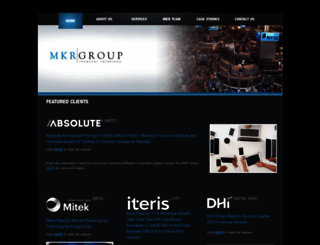 mkr-group.com screenshot