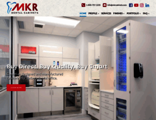 mkrcabinets.com screenshot