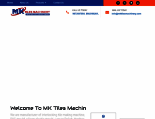 mktilesmachinery.com screenshot